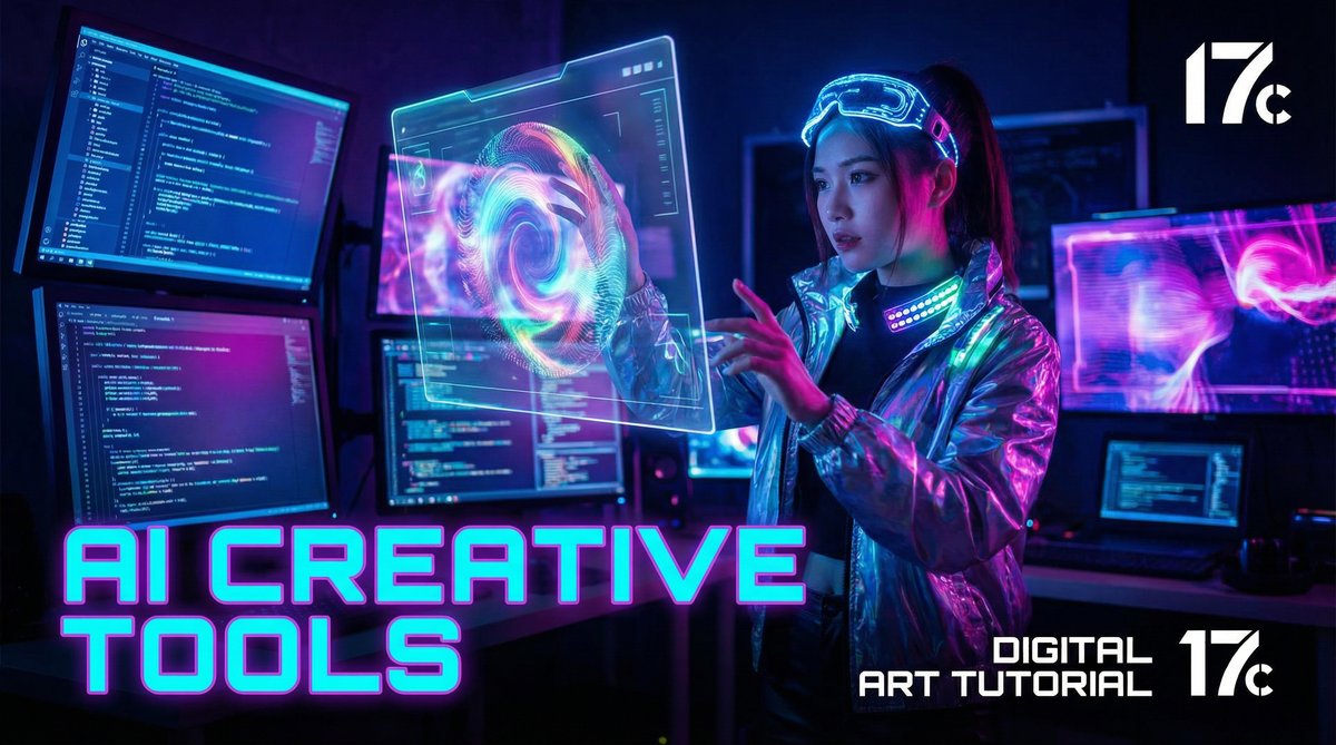 17c AI创作视频教程 - 数字艺术